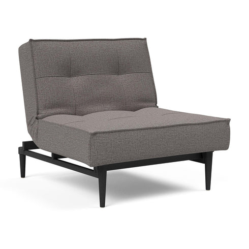 Splitback Styletto Easy Chair / Black Wood